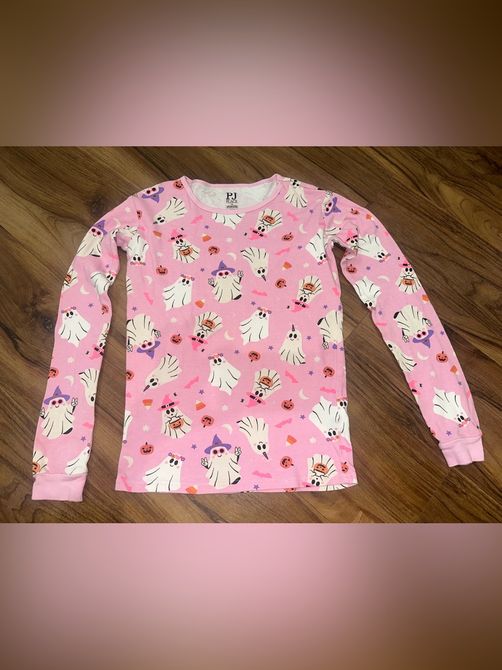 The Children’s Place PJ Place Girls Sz 16 Glow in the Dark Halloween Pajama Set